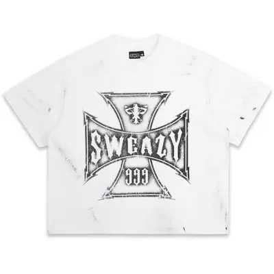 ÁO SWE CROSS BOXY TEE - WHITE