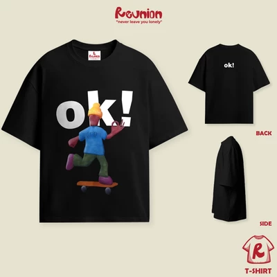 Áo Thun REUNION "OK" T-shirt TS55
