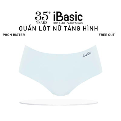 Quần lót nữ su không đường may iBasic lưng cao không lộ viền free cut phom hipster V029 Có size 5XL
