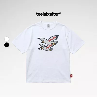 Áo Thun Teelab Alter Seagull Semi-Oversized Slub-Cotton Tee TS413