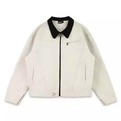 ÁO SWE SCRIPT JACKET - BEIGE