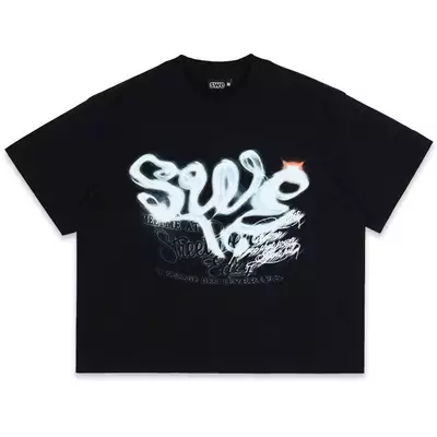 ÁO SWE AFTERIMAGE BOXY TEE - BLACK