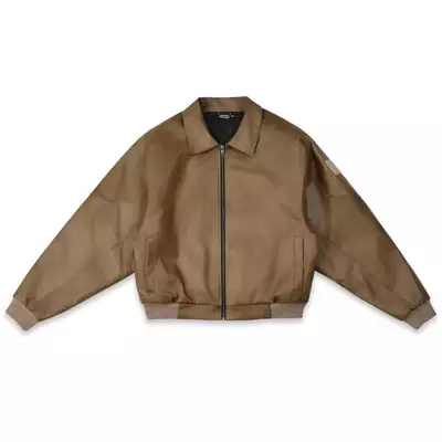 ÁO SWE EAZY LEATHER BOMBER - BROWN