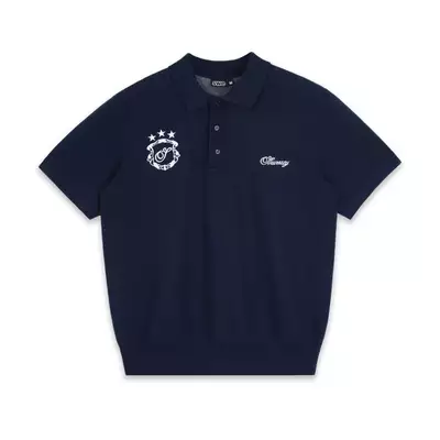 ÁO SWE KNIT POLO - NAVY