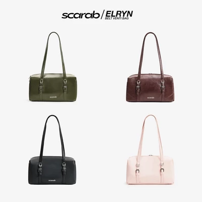 Túi xách đeo vai SCARAB ELRYN BELT VENTI BAG thời trang nam nữ đựng vừa iPad 11 inch, điện thoại, ví tiền, đồ trang điểm