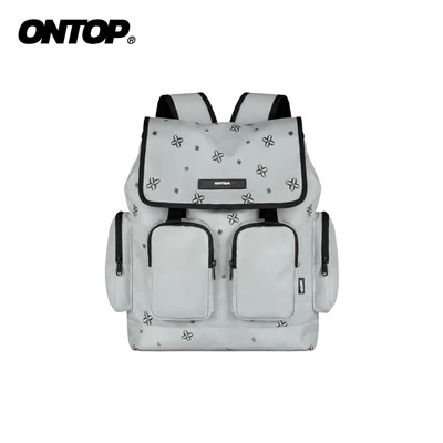 Balo màu xám trắng ONTOP | O-P38-XT