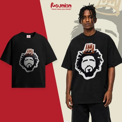 Áo Thun Thêu Xù 3D REUNION R'KING T-shirt