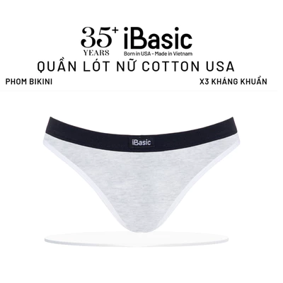 Quần lót nữ bikini cotton USA iBasic kháng khuẩn thể thao năng động PANY108-1