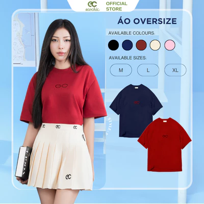 Áo Phông ECOCHIC SSSIZZLE TSHIRT Tee Local Brand Chính Hãng Unisex Form Rộng Oversize Premium Cotton 100% B135