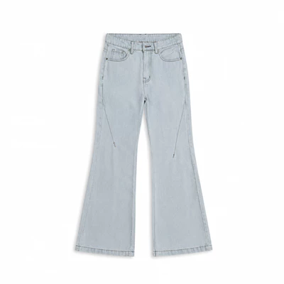 LOE LIGHT SMOKE FLARED JEANS WASH VER 1 - Quần jeans ống loe wash Whose Studio 1799