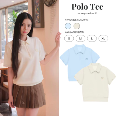 Áo Polo MONARQUE ECOCHIC B164 Logo Cao Su Bo Gấu Nhẹ Bo Tay Rib Dệt Chữ Chính Hãng Unisex Nam Nữ Định Lượng 260grm