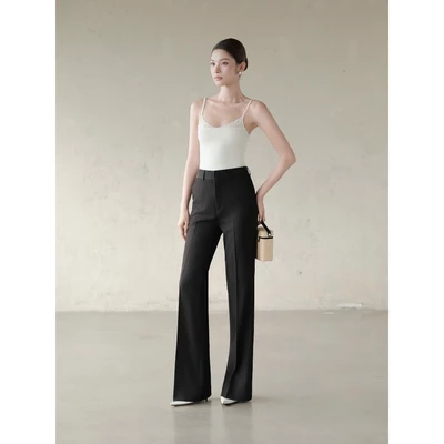RUBIES Nuda Pants - Quần Dài Nữ Ống Suông Loe