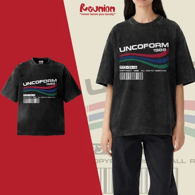 Áo Thun Washed REUNION "UNICOFORM" Tshirt TSW27