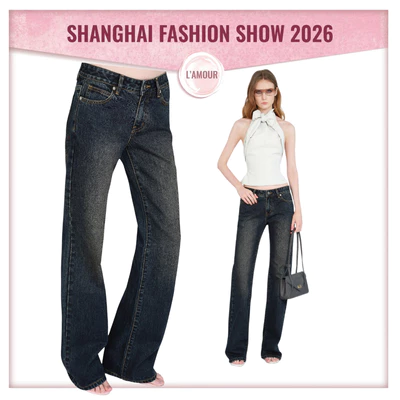 [Mở bán] Lsoul - Quần Jean Dài Ống Suông Cạp Trễ Wash Phủi Bùi Cá Tính Thời Thượng Streetwear Fora Jeans J2604083
