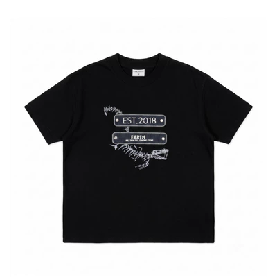 Áo thun form Boxy BONE CIRCUIT TEE Cotton PARADOX AT6P0477
