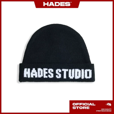 MŨ LEN HADES CORE BEANIE - BLACK.