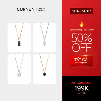 Bộ sưu tập vòng cổ nữ Curnon "Lumière" Collection - Trang Sức Phong Cách, Tinh Tế - Chất Liệu Thép Không Gỉ
