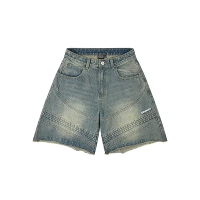 QUẦN SWE MOTO DENIM SHORTS