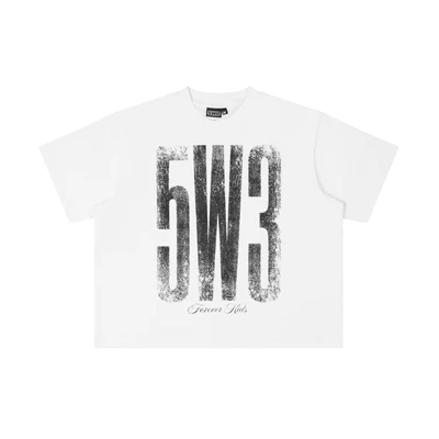 ÁO SWE 5W3 BOXY TEE - WHITE