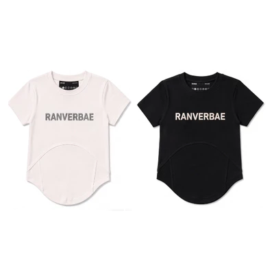 Áo RANVERBAE ODYSSEY BabyTee WHITE / BLACK