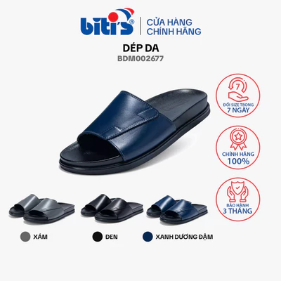 Dép Da Nam Biti's BDM002677