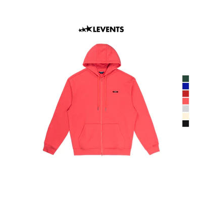 Áo Zipper Hoodie Levents Classic Oversized Nỉ Chân Cua