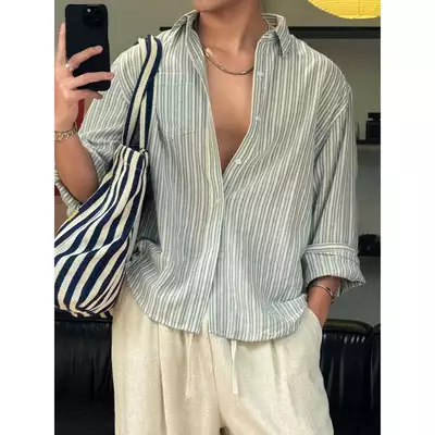 Áo Sơ Mi Nam B Brown Vải Linen Phong Cách Thoải Mái Trẻ Trung – Nomad Linen Shirts