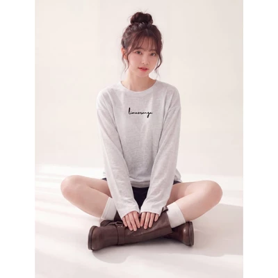Áo Thun Nữ Tay Dài Slub Cotton LIMEORANGE