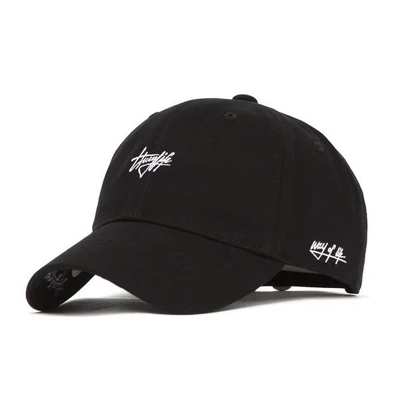 PREMI3R Nón vải thêu dadhat G4 thug sign black F0057M