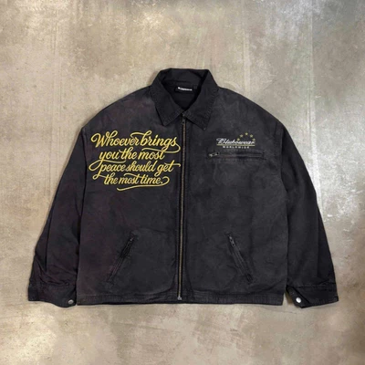 Áo khoác BLUKO QUOTE99 WASHED JACKET