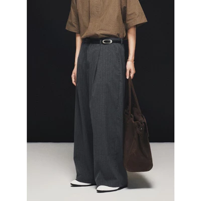 Hypnotism Axis Striped Pants Quần tây thiết kế sọc dọc hai ly trước form Relaxed Fit (Hỏa tốc)