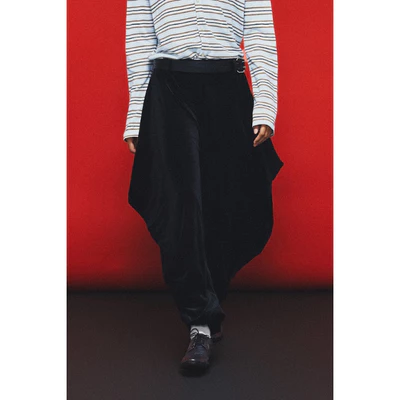 Hypnotism Velvet Vault Trousers Quần nhung thiết kế tà xòe đối xứng form Wide Fit (Hỏa tốc)