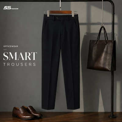 [SVIP X 5S] Quần Tây Nam 5S FASHION Smart Trousers Chất Vải Cao Cấp Đứng Phom, Trẻ Trung M0QAU26035