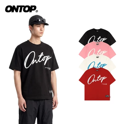 Áo phông local brand nhiều màu ONTOP vải thun cotton thoáng mát basic nam nữ Tee Signature | O-T2