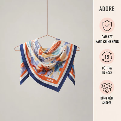 Khăn lụa size nhỡ 75cm x 75cm ADORE