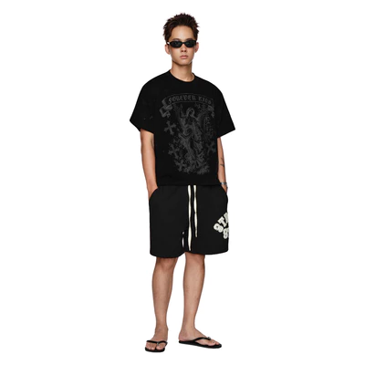 ÁO THUN LOCAL BRAND - SWE FOREVER BOXY TEE - BLACK