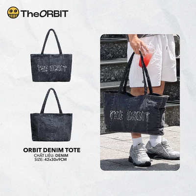 Túi Tote Daily ORBIT DENIM TOTE - Local Brand Chính Hãng