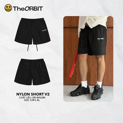Quần Short Nam Nữ The ORBIT Nylon Short V2 - Local Brand Chính Hãng