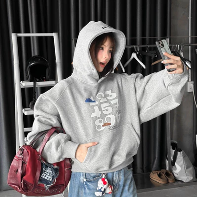 Áo Hoodie Boxy NUMERIC Cinder, Form Đẹp Dành Cho Cả Nam & Nữ, Local Brand Chính Hãng