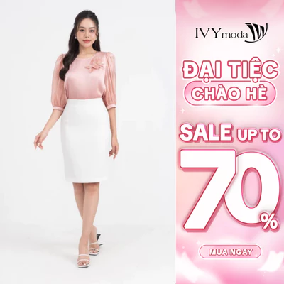 Chân váy bút chì 2 lớp IVY moda MS 31P0149