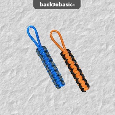 Dây Paracord 2 màu Handmade Back To Basic | Zipper, Phụ Kiện Cho Balo, Túi Xách, Túi Du Lịch, Túi Chéo