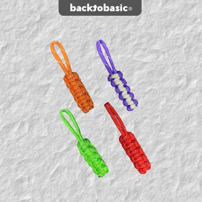 Dây Kéo Khóa Paracord C 9cm Handmade Back To Basic | Zipper Cho Balo, Túi Xách, Túi Du Lịch