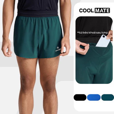 [MUA 2 GIẢM 5%]Quần short nam thể thao chạy bộ CoolFast không đường may 3.5 inch siêu nhẹ, thoáng khí Coolmate