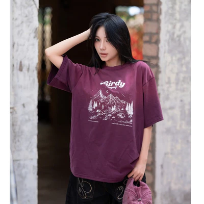 Áo Thun Unisex Birdy Camping Graphic Tee