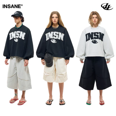 Áo Dài Tay InsaneClo INSN LONGSLEEVE Form Boxy Unisex Chất Liệu Chân Cua Cotton