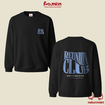 RNC WAVE CLUB Sweatshirt - Áo Nỉ Dài Tay Áo Sweater Nam Nữ Form Rộng REUNION SWT50