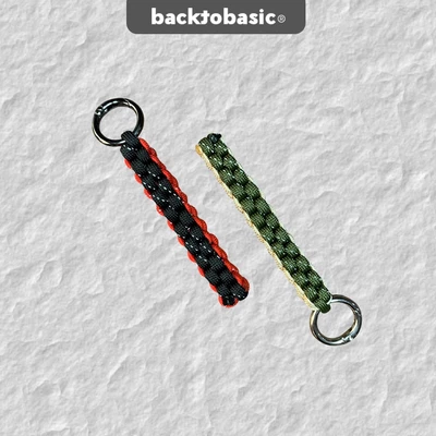 Móc Khóa Paracord Handmade BackToBasic Box - Dây Kéo Khóa Balo, Túi Xách, Móc Chìa Khóa EDC