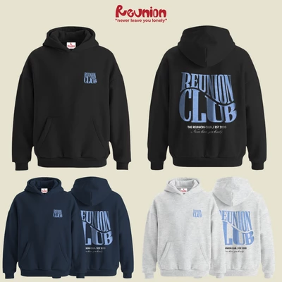 RNC WAVE Hoodie - Áo Nỉ Chui Có Mũ Nam Nữ Form Rộng Local Brand REUNION HD76
