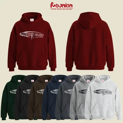 RNC NLYL CLUB Hoodie - Áo Nỉ Chui Có Mũ In Hình Form Oversize Nam Nữ Chính Hãng Brand REUNION