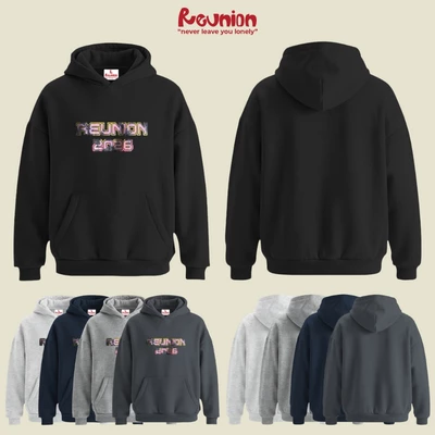 RNC 2026 Hoodie - Áo Nỉ Chui Có Mũ In Hình Form Oversize Nam Nữ Chính Hãng Brand REUNION